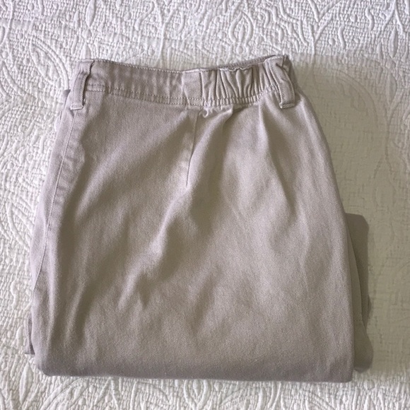 Fashion Bug Khaki Pants Front Zippered Pockets - Picture 2 of 7